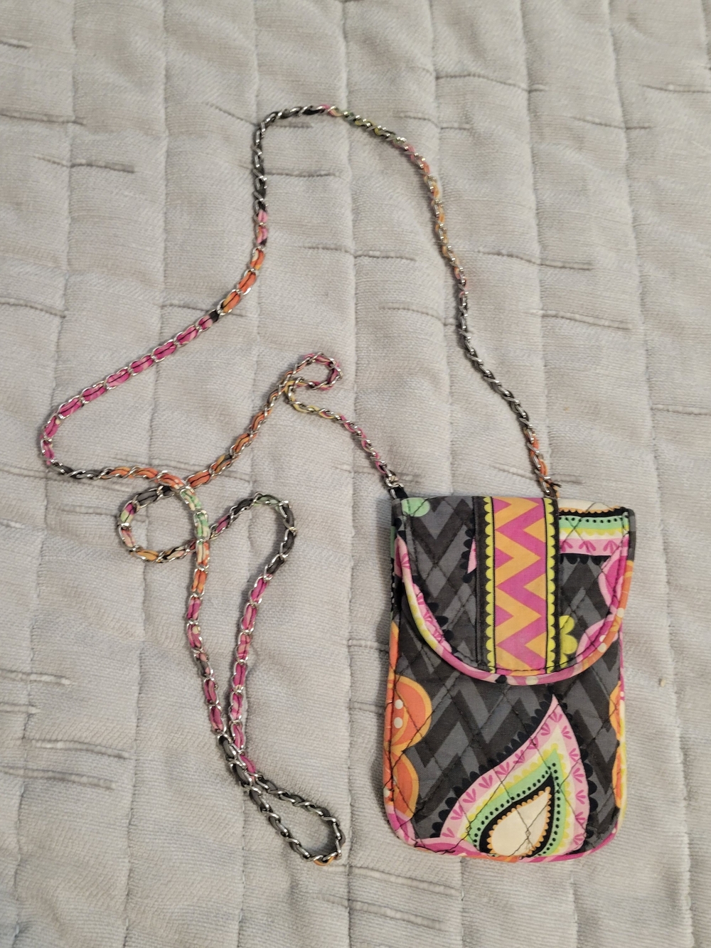 Vera Bradley Patterned Crossbody Phone Bag
